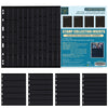 Stamp Collection Inserts - Collector Stamp Album 12 Sheets with 4 mixed sizes for Stamp Collection Binder Kit IS01MX112
