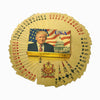blinkee Tremendous Trump Triumph 24K Gold-Plated Waterproof Poker Cards - Premium 52-Card Deck with 2 Jokers, Presidential Design & PET Plastic