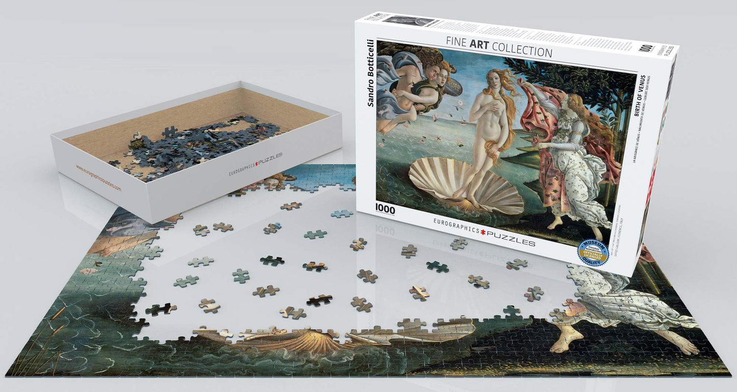 EuroGraphics Birth of Venus by Botticelli 1000 Piece Puzzle