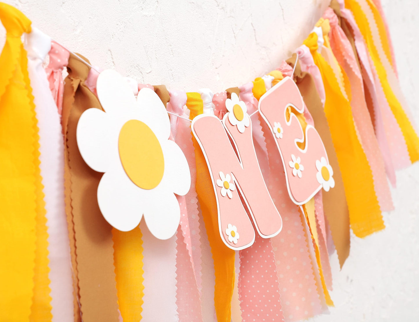 Groovy One First Birthday High Chair Banner,One Groovy Birthday Decoration