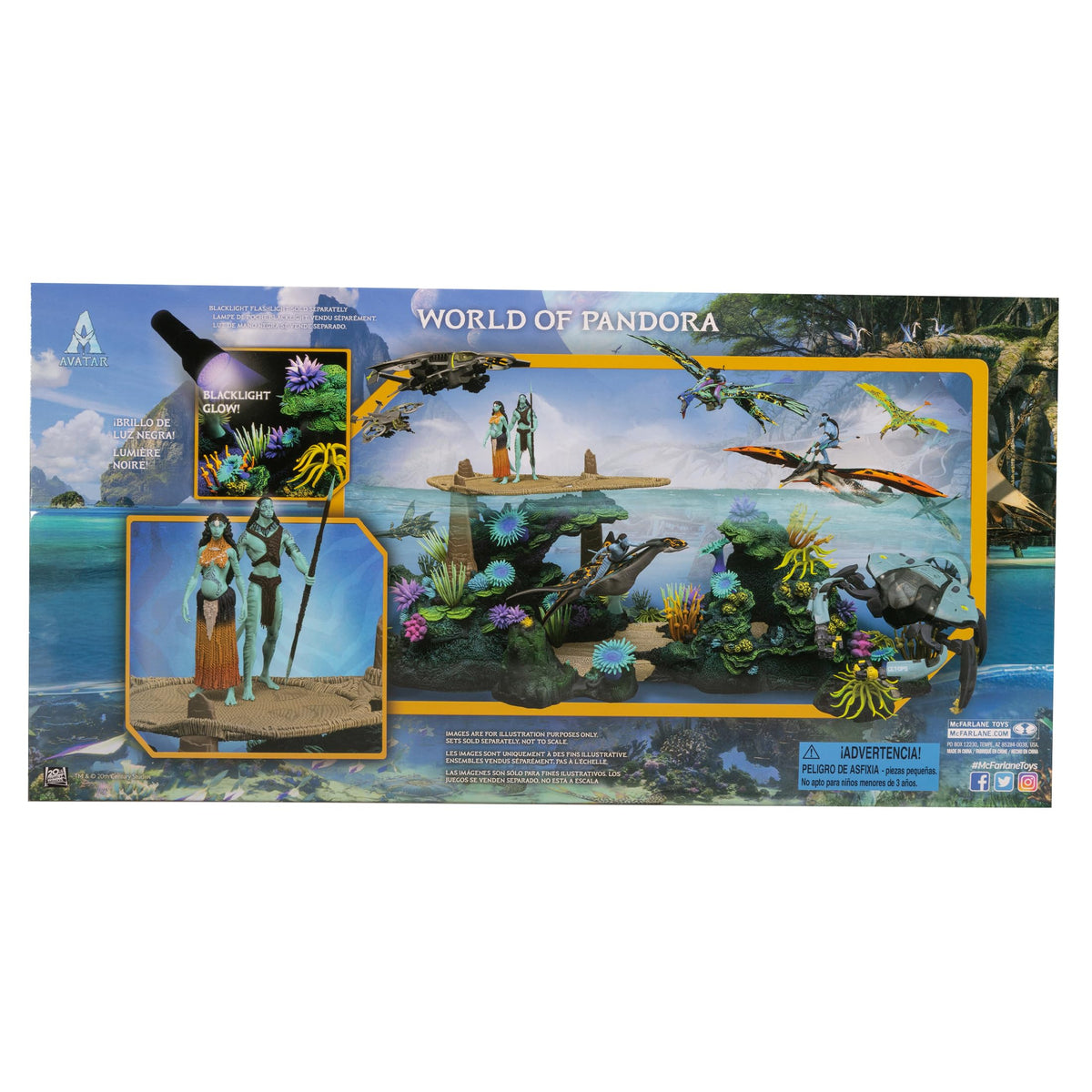 McFarlane - Avatar: The Way of Water - World of Pandora - Metkayina Reef with Tonowari and Ronal