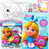 Alice's Wonderland Bakery Coloring Book Super Set for Kids - Bundle with 3 Alice in Wonderland Activity Books with Stickers, Games, Puzzles, and More
