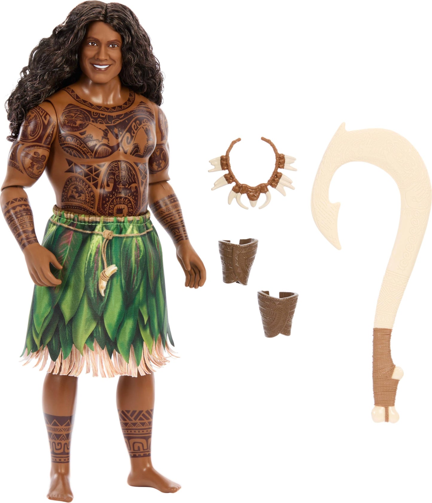 Mattel Disney Moana Maui Fashion Doll Inspired by Live Action Movie