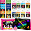 Elfew 24 Pack Scratch Art Party Favors for Kids 4-8 8-12