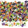 OTC 500 Assorted Halloween Foam Craft Stickers - Self Adhesive Shapes