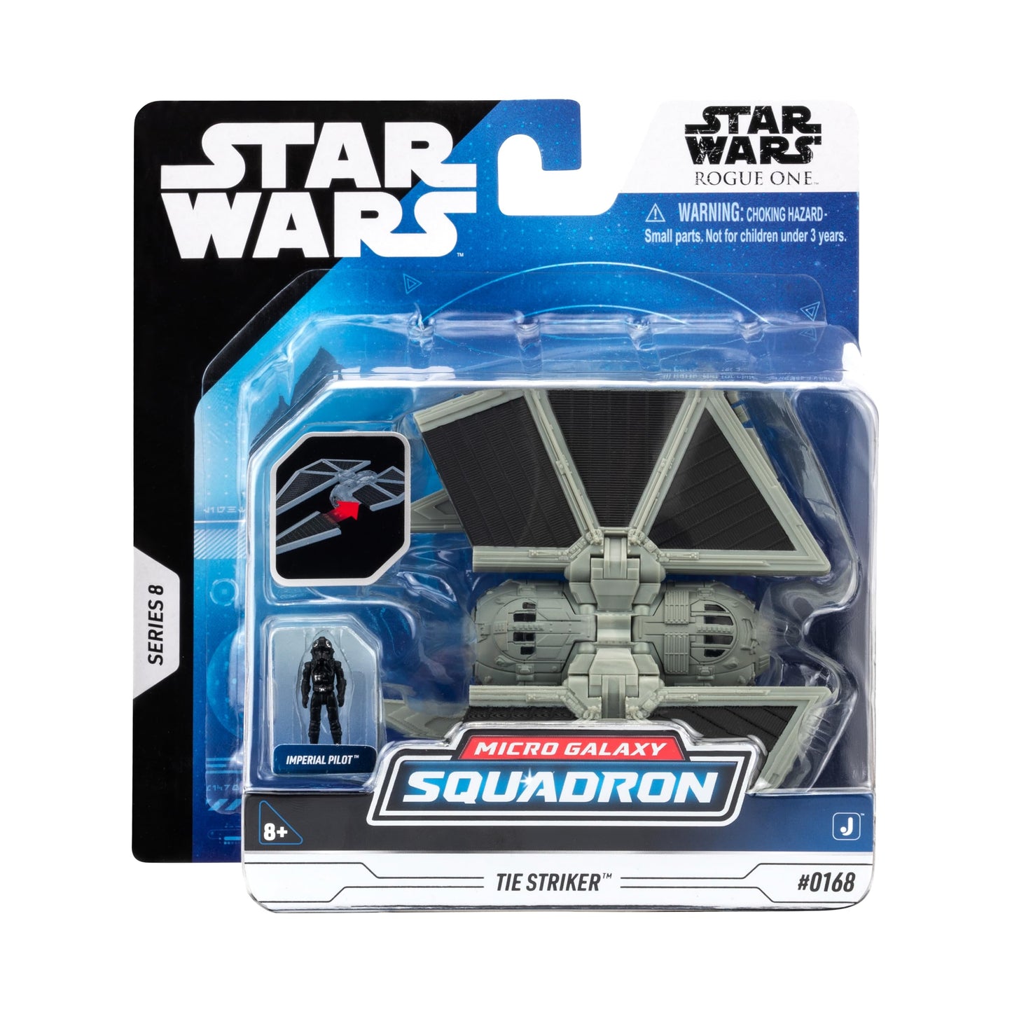 Star Wars Micro Galaxy Squadron TIE Striker Mystery Bundle - 3-Inch and 2.5-Inch Vehicles with Accessories (Amazon Exclusive)