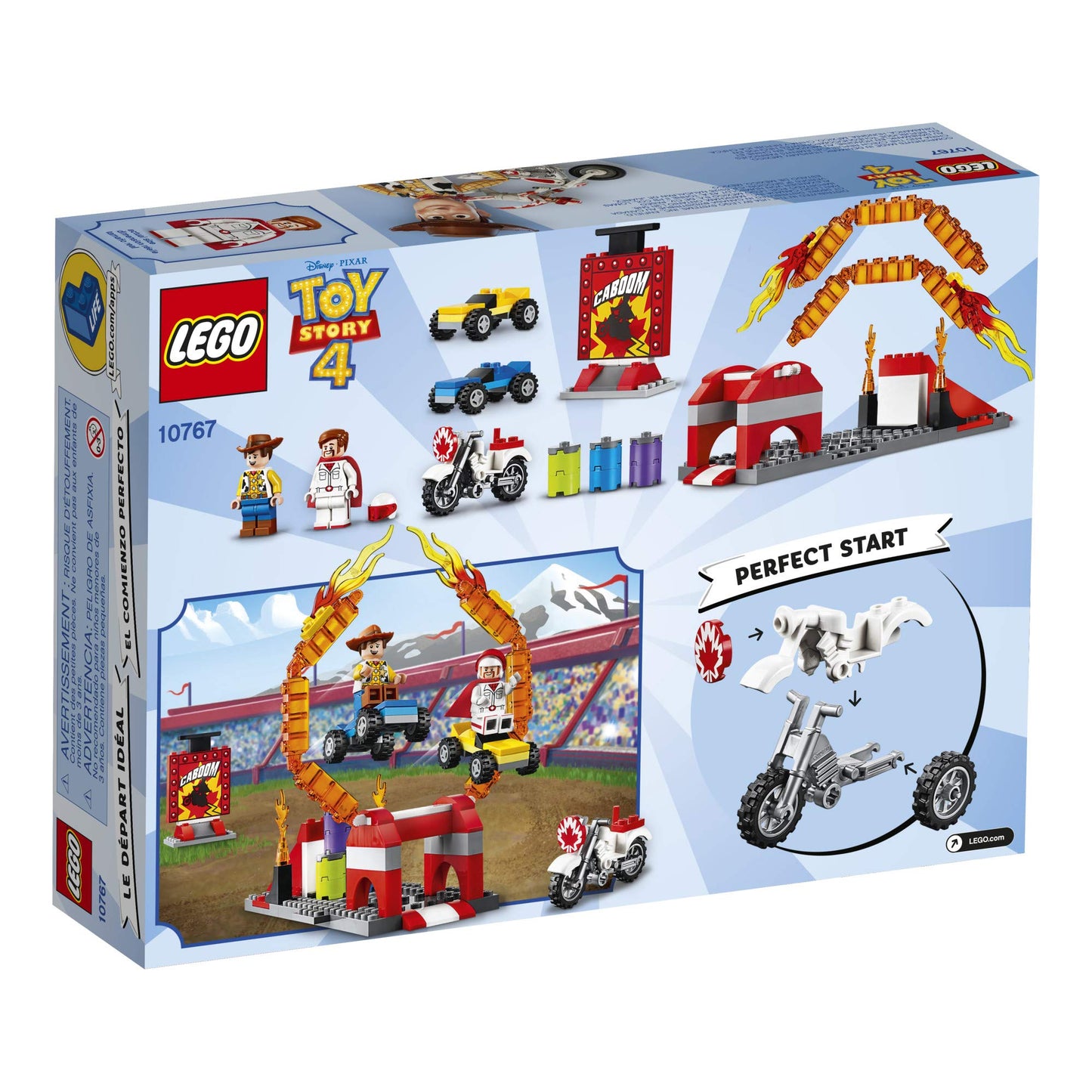 LEGO | Disney Pixar’s Toy Story Duke Caboom’s Stunt Show 10767 Building Kit (120 Pieces)