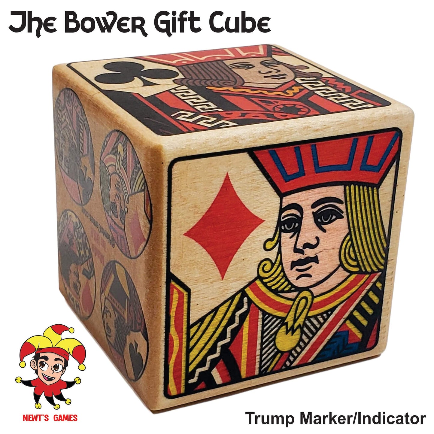 Newt's Playing Cards The Bowers Deluxe Trump Marker/Indicator - Gift Cube