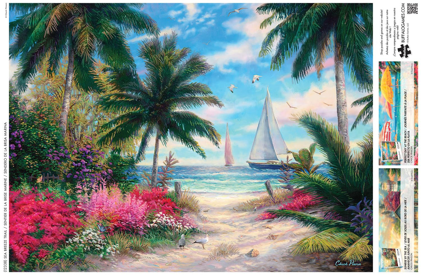 Buffalo Games - Sea Breeze Trail - 1000 Piece Jigsaw Puzzle for Adults