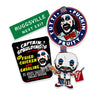 Captain Spaulding House of 1,000 Corpses Devil's Rejects Sticker Pack Vinyl Decals by NEO Tactical Gear - Made in The USA
