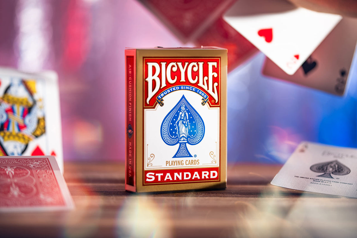 Bicycle® Gold Standard Playing Cards - 12 x Deck of Cards, Iconic International Rider Back Design, Standard Index