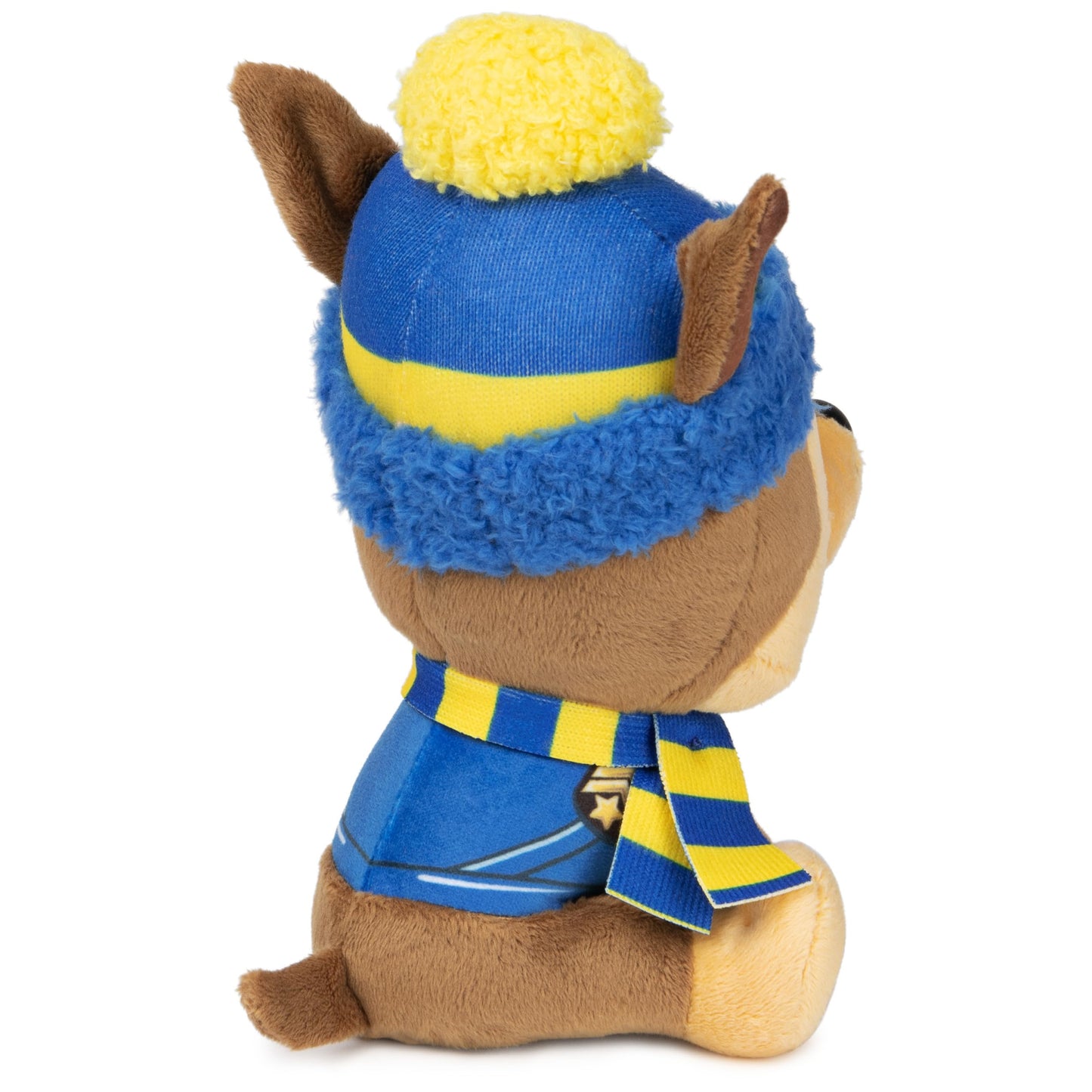 GUND PAW Patrol Holiday Winter Chase in Scarf and Hat, Officially Licensed Plush Toy for Ages 1 and Up, 6”