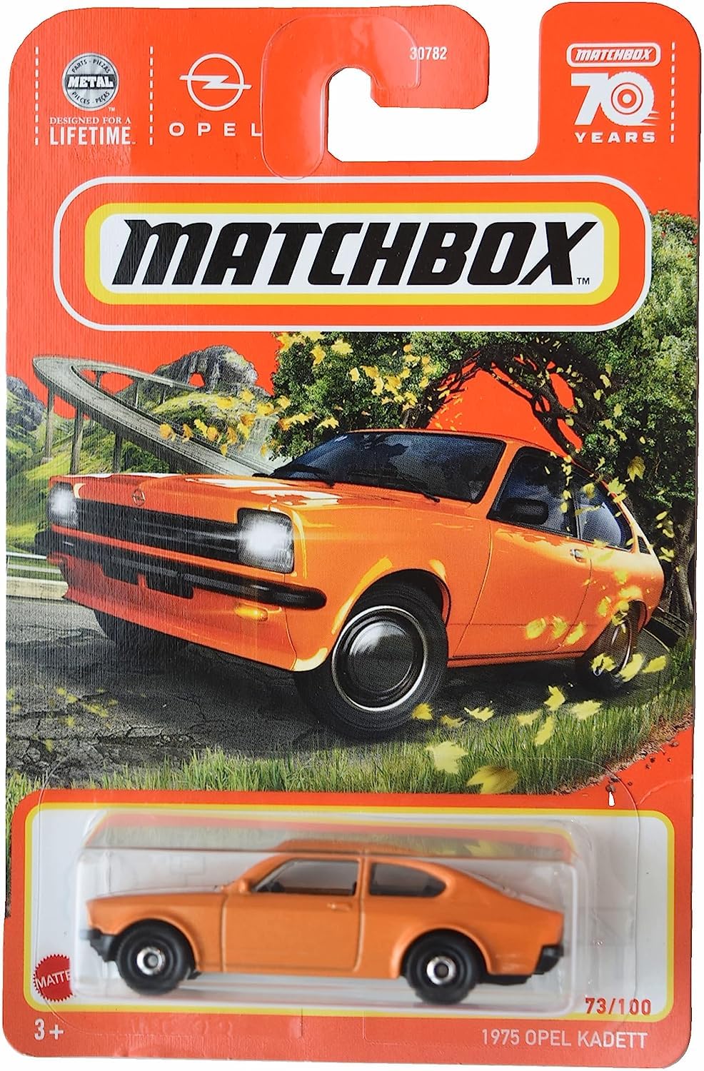 Matchbox 1975 Opel Kadett, Orange 73/100