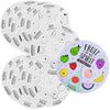 Fun Express Fruit of the Spirit Coloring Wheel - Makes 12 - DIY Religious Craft for Kids