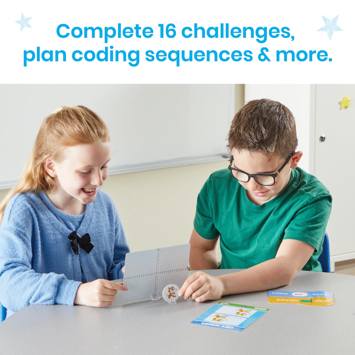 hand2mind Scratch Block-Based Coding, Student Activity, Learn to Code, Computer Science, Programming, STEM, Classroom, Ages 8-12, Teacher Supplies