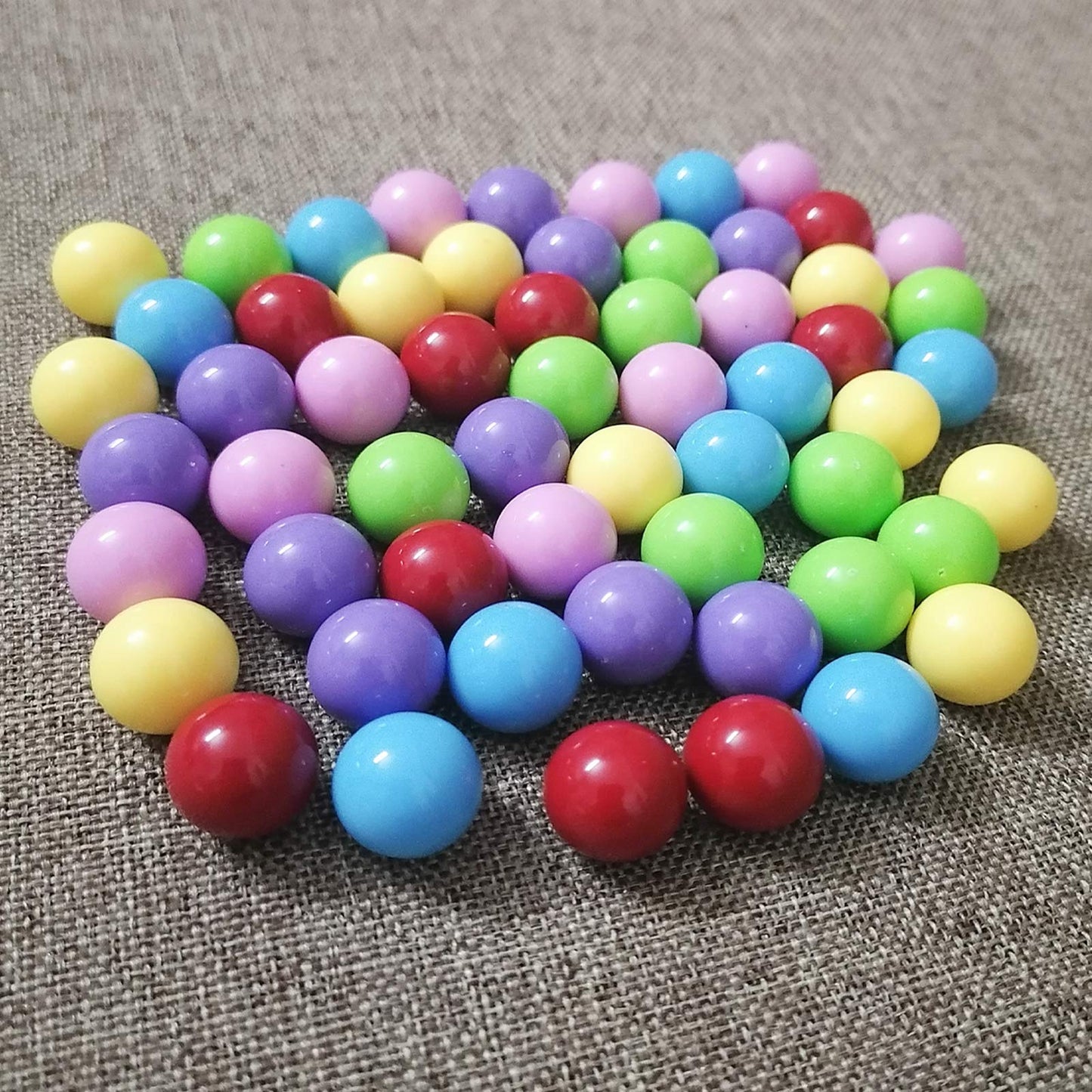 Yoeevi 90PCS Game Replacement Marbles Balls,9/16 inch(14mm) Plastic Balls for Chinese Checkers Marble Run Marbles Game Hungry Hungry Hippos(Green)
