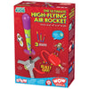 Wow in The World Ultimate HIGH-Flying AIR Rocket Launch Up to 100ft, Fun Sound Effects, Kids Outdoor Toy, Companion Audio Content, Bonus Reusable