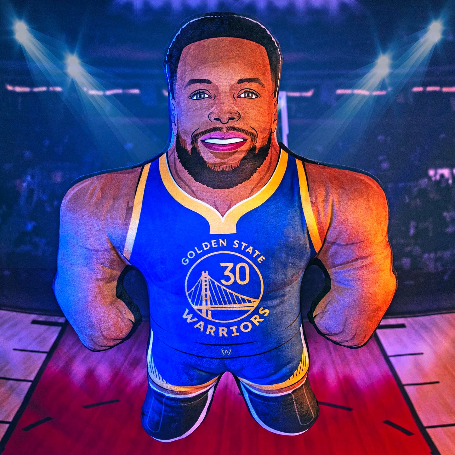 Bleacher Creatures Golden State Warriors Steph Curry 24" NBA Bleacher Buddy - Soft Plush Toy