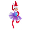 The Elf on The Shelf Claus Couture Plum Party Plum Party Dress Outfit - Festive Elf Girl Christmas Dress - Vintage 2018 Claus Couture Accessory