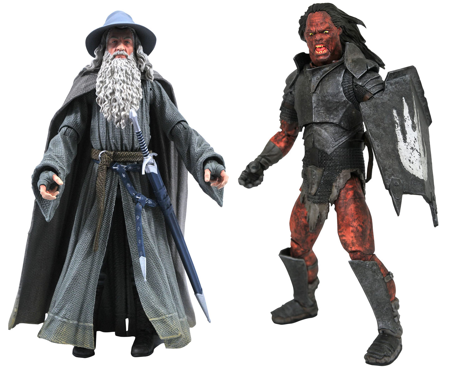 Diamond Select Toys The Lord of The Rings: Uruk-hai Action Figure, Multicolor