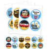 Big Dot of Happiness Oktoberfest - German Beer Festival Funny Name Tags - Party Badges Sticker Set of 12