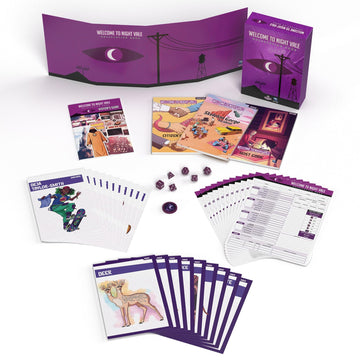 Renegade Game Studios Welcome to Night Vale Tabletop RPG Box Set - Podcast Adventure Game with Rules, Screen, Dice & Pre-Generated Characters