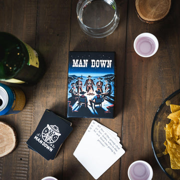 Man Down - The Filthy, No-Rules Drinking Game for Guys | Wild, Competitive Fun for Bachelor Parties & Guys' Night