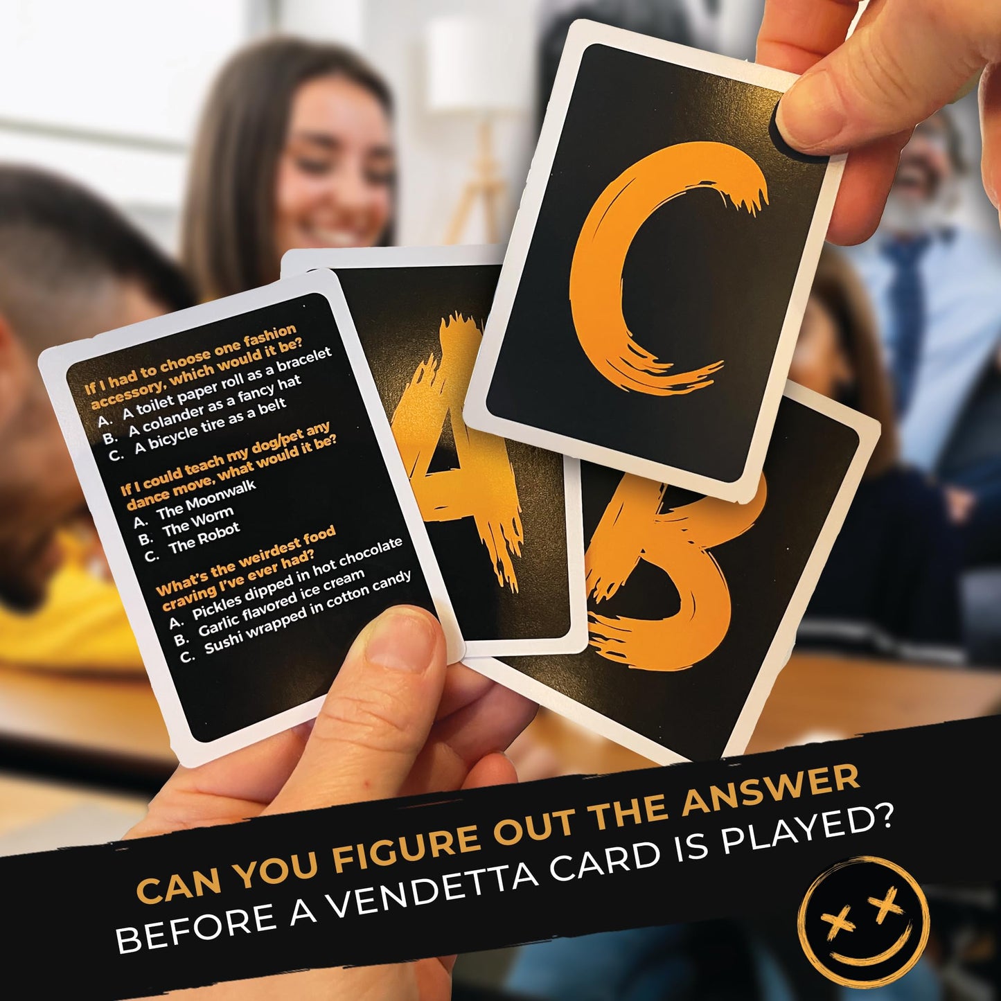 Slapburger Viral Vendetta Party - Fun and Engaging Card Game for Ages 6+ - Family & Friends Party Play- Easy to Play, Hilarious & Entertaining