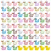 SHIFANQI 150pcs Mini Resin Animals, Tiny Resin Animals Miniature Little Small Ducks Animal Figures Bulk for Micro Fairy Garden Landscape Accessories