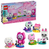 LEGO Gabby’s Dollhouse Gabby’s Brick-Built Cat Friends Building Toy for Girls & Boys - Pretend Play Set W/6 Animal Toy Figures for Kids, Ages 6+