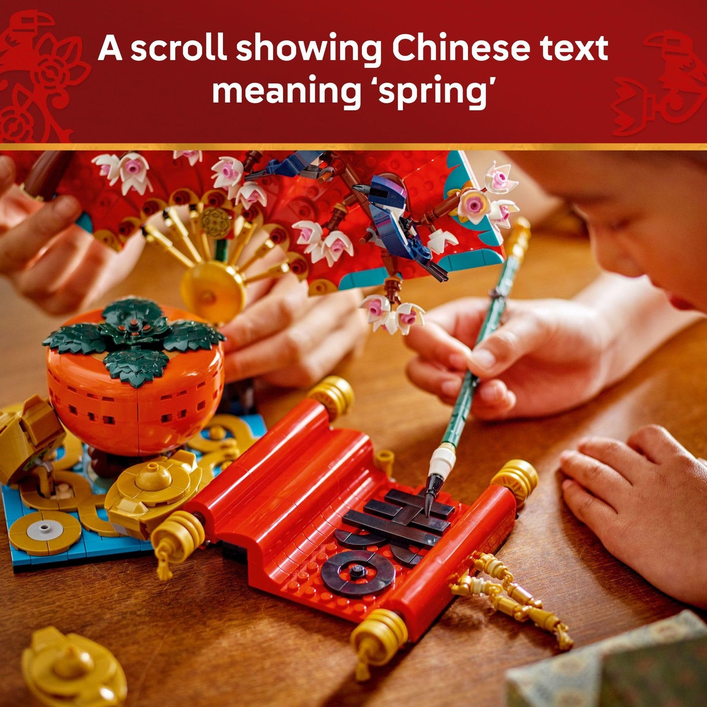 LEGO Spring Festival Good Fortune - Learning and Educational Building Toy - Chinese Festival Toy for Kids, Boys and Girls, Ages 9+ - Cultural Gift