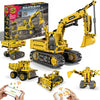 5-in-1 STEM Robotics Kits, 550 PCS Science Kits Building Blocks RC Robot Sets, App & Remote Control, Educational Toys for Kids Age 6 7 9 10 11 13 14+