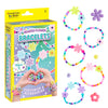 Creativity for Kids Beaded Flower Bracelet Making Kit | DIY Jewelry Craft Kit | Summer Crafts & Festival Accessories | Create 5 Colorful Beaded
