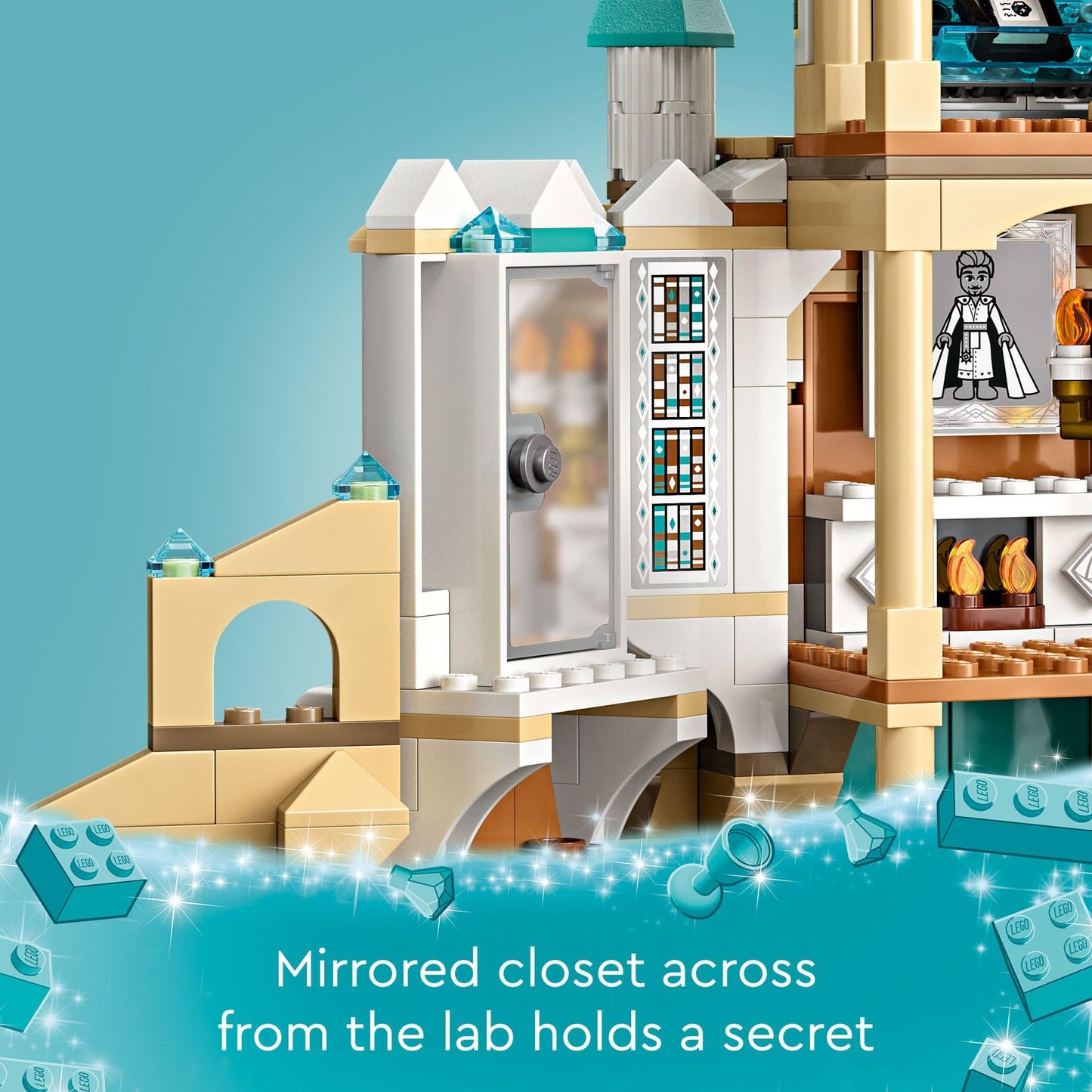 LEGO Disney Wish: King Magnifico’s Castle 43224 Building Toy Set, A Collectible Set for Kids Ages 7 and up to Play Out Favorite Scenes from The Disney