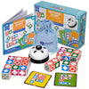 Funtactics Wooden Block Matching Puzzle Game with Victory Bell Pattern Recognition Board Game for Kids Ages 3+ & Adults | 5 Players 5 Difficulty