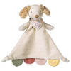 Mary Meyer Lovey Baby & Toddler Stuffed Animal Activity Blanket Plush Soft Snuggle Toy, 12-Inches, Tan Dancing Dachshund