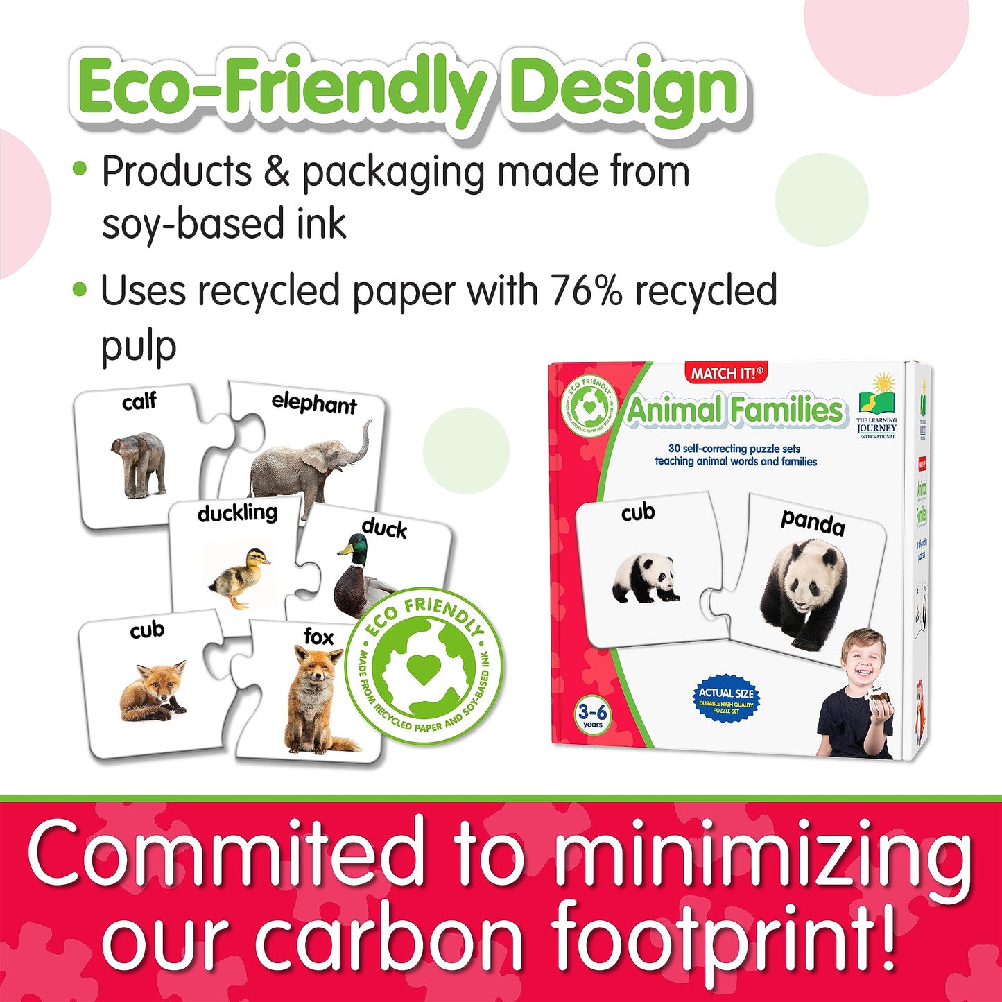 The Learning Journey: Match It! - Animal Families - Learning Animals, Animal Matching Game, Animal Puzzle For Kids, Puzzle For Toddlers, Award Winning