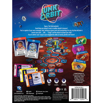 Renegade Game Studios Junk Orbit Strategy Board Game for Families, Ages 10+, One to Five Players