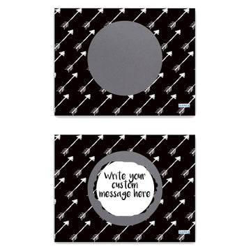 My Scratch Offs - DIY Scratch Off Cards for Kids Teachers - 20 Pack of Arrow Design and Stickers 3x4 - Ideal for Teacher Rewards I Childrens Party