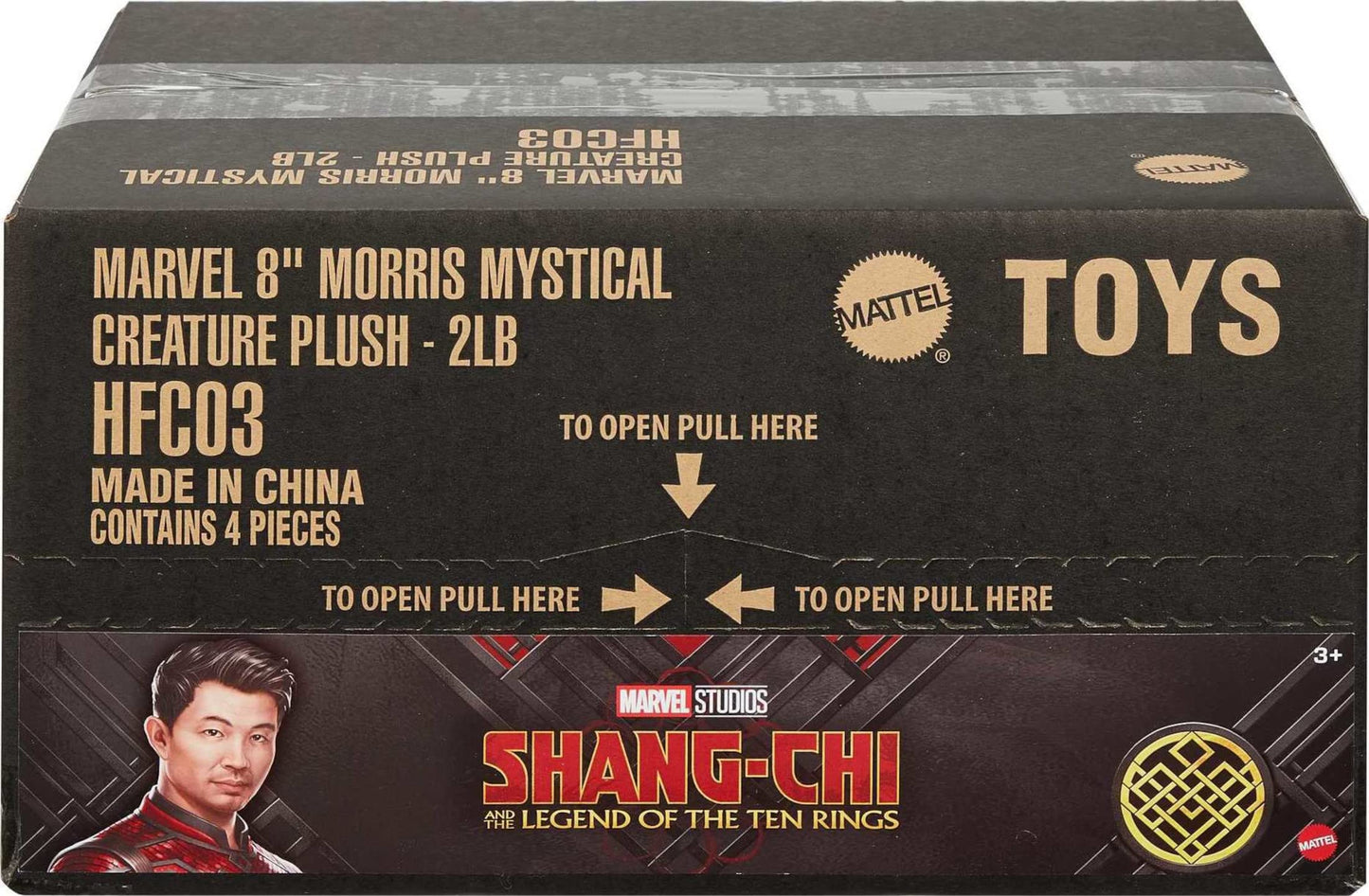 Marvel Studios’ Shang-Chi Morris Plush Character, 8-inch Soft Doll Inspired by Marvel Studios’ Shang-Chi and The Legend of The Ten Rings, Collectible