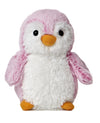 Aurora® Playful Pompom Penguin™ Brights Stuffed Animal - Vibrant Companions for Warm Cuddles - Perfect for Adults, Kids, and Birthdays - Pink 6 Inches