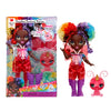 Rainbow High Littles Rainbow Fantasy Fairies + Pet - Astrid, Rainbow 5.5" Posable Small Doll & Fantasy Butterfly Pet with Interchangeable Fairy Wings