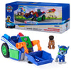 Paw Patrol Search & Rescue Rocky Recycler Toy Vehicle with 2 Figures