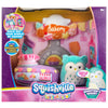 Squishville by Squishmallow Bakery Play Scene, 2” Winston Mini-Squishmallow, 8” Playset, 1 Plush Accessory, Marshmallow-Soft Animals, Bakery Toy