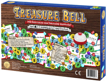 Mind Inventions Treasure Bell | Best Math Game for Kids | Ages 5+ | 2-5 Players | 15-45min Playtime