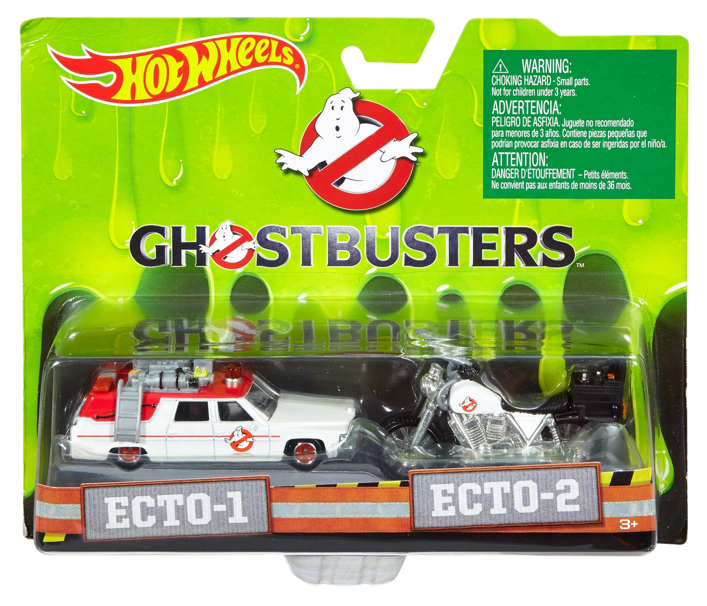 Hot Wheels Ghostbusters 1:64 Scale Diecast Figure (2 Pack)
