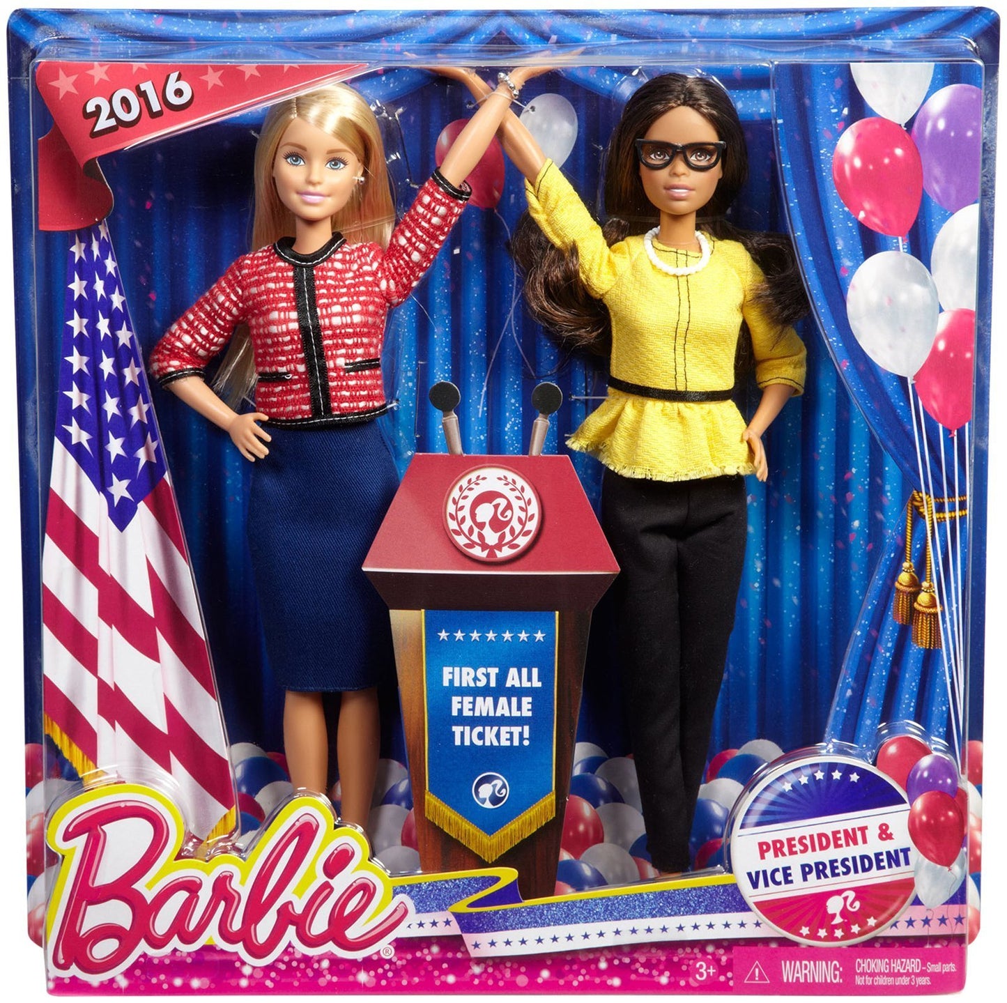 Barbie President & Vice President Dolls 2 Pack