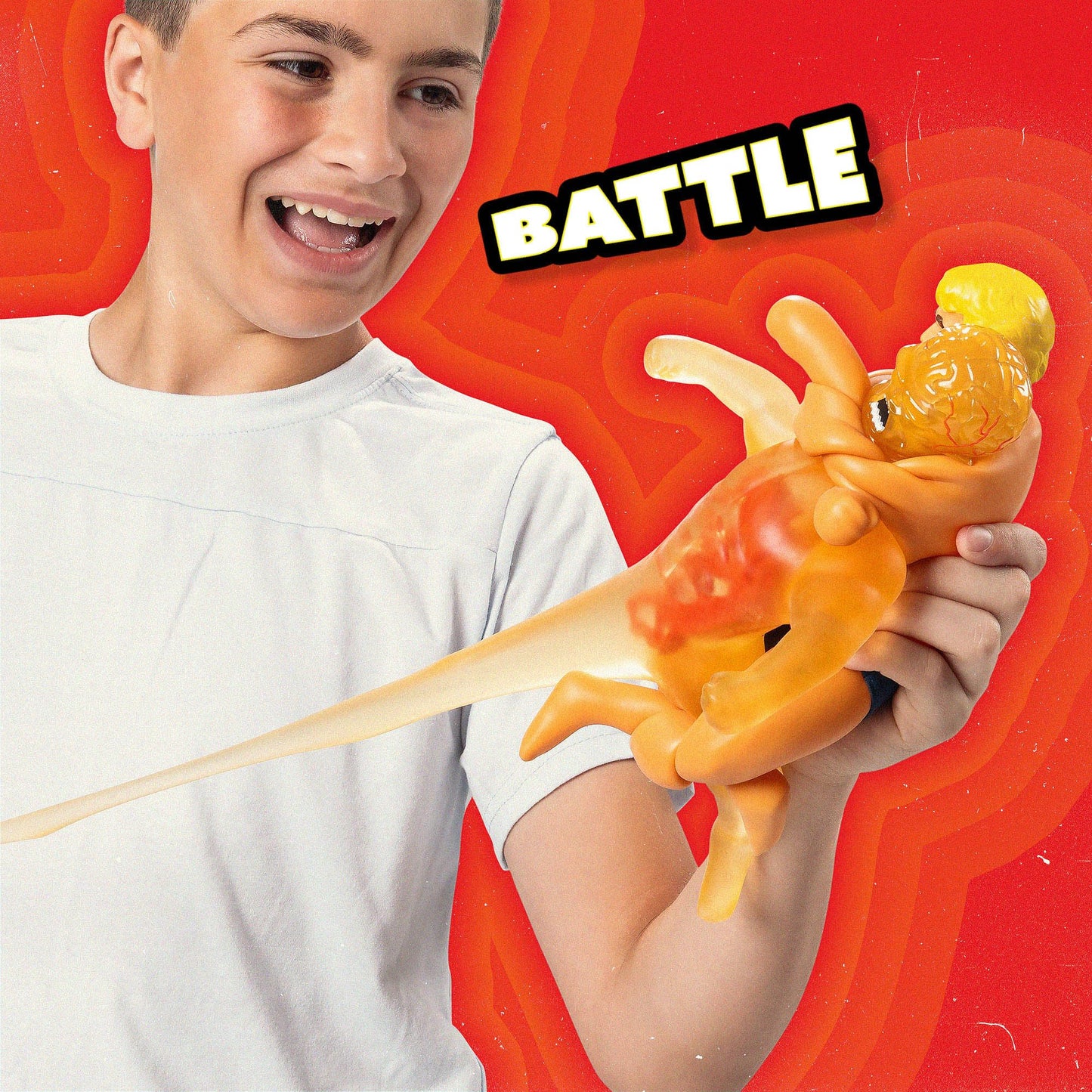 STRETCH ARMSTRONG - Squishy, Stretchy, Fidget Toy, Gooey Filling, Stress Relief, Sensory Play, Classic Stretch