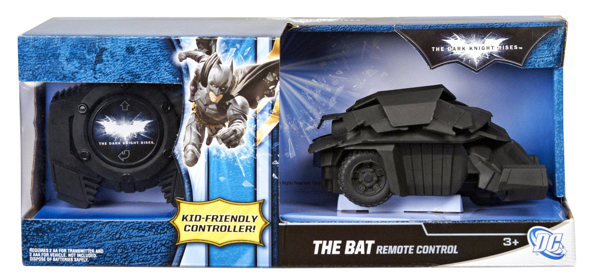 Hot Wheels R/C Batman The Dark Knight Rises Simple Function The Bat Vehicle