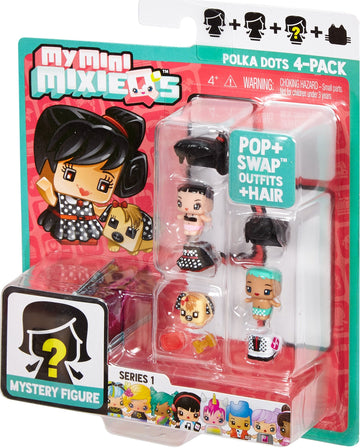 Mattel Mattel My Mini MixieQ's Polka Dots, 4-Pack